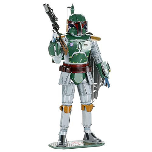 Fascinations Metal Earth ICONX Star Wars Boba Fett 3D Metal Model Kit