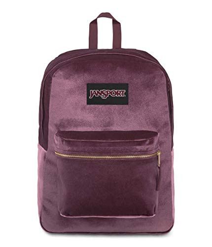 JanSport SuperBreak Dried Fig Backpack - Lightweight School Pack, Dried Fig