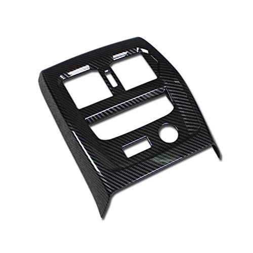 RQING For BMW New 3 SERIES 330i Sedan G20 2019 2020 Interior Air Condition Vent Outlet Cover Trims Carbon Fiber Pattern (Rear Seat)