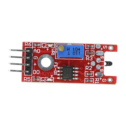 HUABAN 3 Pack KY-028 Smart Electronics 4pin Digital Temperature Thermistor Thermal Sensor Module Switch for Arduino DIY Starter