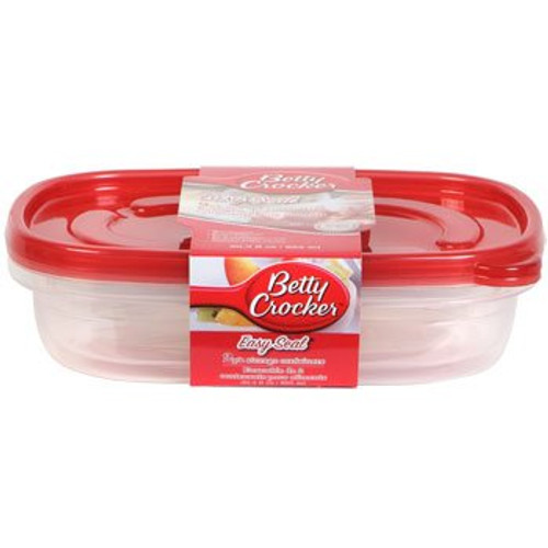 Betty Crocker Food Storage Containers + Lids 30.3 fl. oz. (2-ct. Packs)