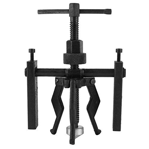 DEDC 3 Jaw Inner Bearing Puller, Carbon Steel Manual Pilot Sleeve Gear Bearing Puller Extractor Tool Kit Automotive Machine Extractor 3-Jaw