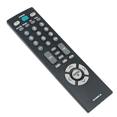 AIDITIYMI MKJ36998126 Remote Control Replace for LG 42LV4400-UA 32LV2400UA 47LV4400UA 55LV4400UA 42LV4400UA 32LV2400 42LV4400 47LV4400 55LV4400 32LV2400-UA 47LV4400-UA 55LV4400-UA