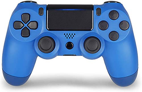 Wiireless Controllers for PS4 , AO Remote for DualShock 4, Game Control Compatible for Playstation 4,  Blue