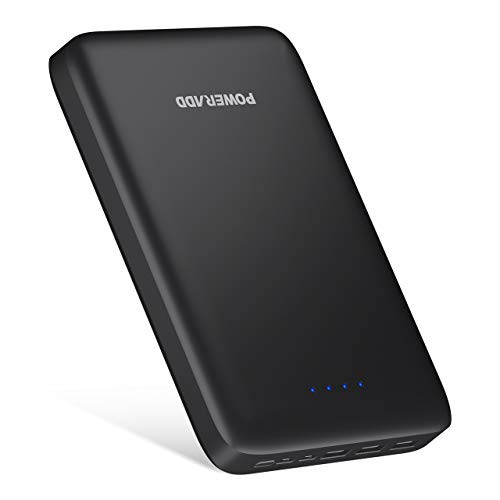 POWERADD Pilot Pro3 30000mAh Portable Charger Ultra High Capacity Power Bank, Fast-Recharging External Battery with Dual Inputs and 3 Outputs, Compatible with iPhone, Samsung, LG and More (Black) POWERADD Pilot Pro3 30000mAh Portable Charger Ultra High Capacity Power Bank, Fast-Recharging External Battery with Dual Inputs and 3 Outputs, Compatible with iPhone, Samsung, LG and More (Black)