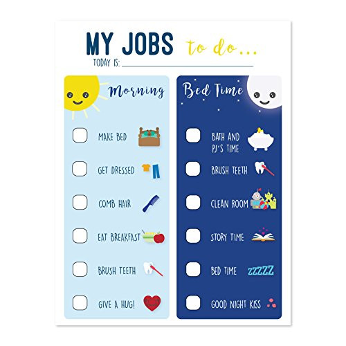 Playroom Decor, Routine Chart for Kids, Chart for Morning and Bedtime, Responsibility Chart, Home and Teaching Resource, Skills Development for Kids, Behavior Chart for Kids