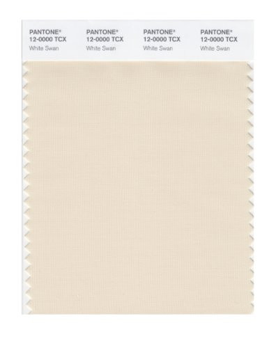 PANTONE SMART 12-0000X Color Swatch Card, White Swan