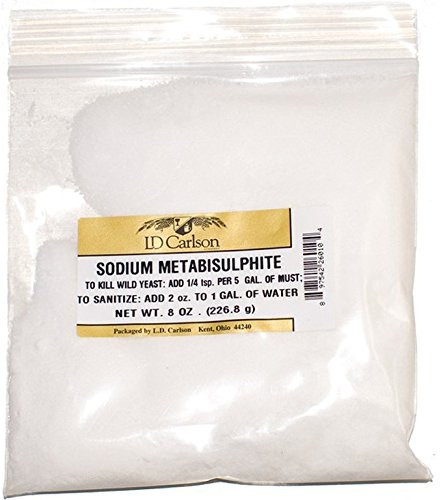 Sodium Metabisulfite - 8 oz.