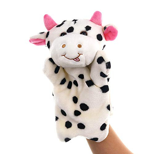RIY Hand Puppet - Farm Animals Friends Educational Puppets Cow