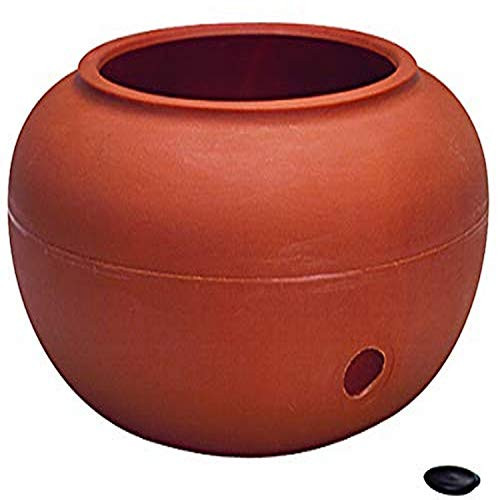 Garden Hose Pot/Planter - Terra Cotta