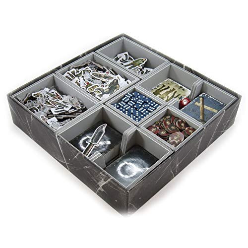 Folded Space Dead of Winter and Long Night Board Game Box Inserts Organizer