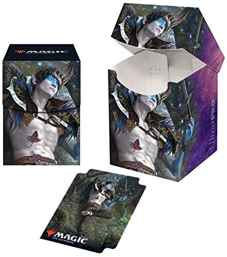 MTG Throne of Eldraine V2 Oko Thief of Crowns Ultra Pro Printed Art Deck Box Magic The Gathering Case Protectors