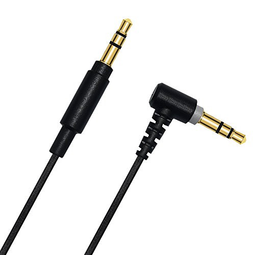 Alitutumao Black Replacement Cable Cord Wire Compatible Sony MDR-100ABN MDR-1A MDR-XB950B1 MDR-1000X MDR-1ADAC Headphones