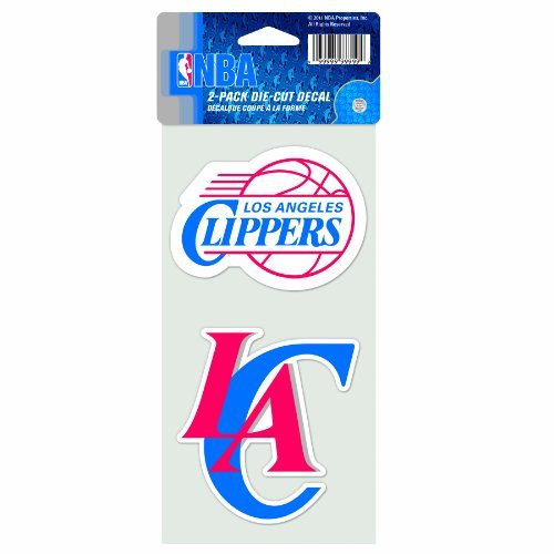NBA Los Angeles Clippers 4-by-8 Die Cut Decal