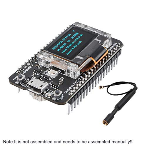 MakerFocus LoRa GPS Module LoRaWAN 868 915mHz Development Board LoRa Kit Ultra Low Power Design CP2102 SX1262 ASR6502 Chip with 0.96 inch OLED Display and Antenna for Arduino and Intelligent Scene