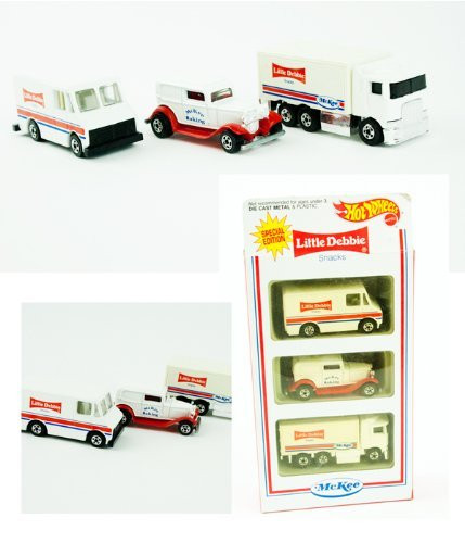 HotWheels Special Edition Little Debbie Snacks McKee Baking Vehicle Set