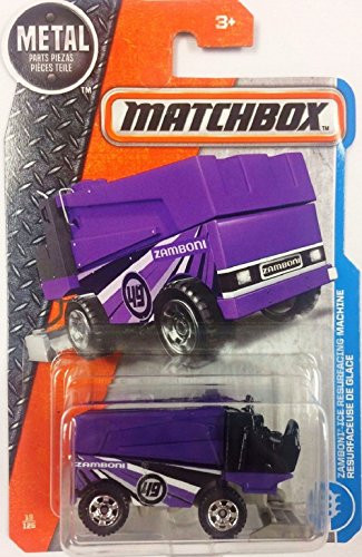 Matchbox 2017 Zamboni Ice Resurfacing Machine 13/125, Purple
