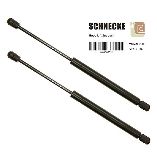 Schnecke 2Pcs 14.91 Inch Front Hood Lift Supports Struts Shock Gas Spring Prop Rod Fits For 2001-2005 Pontiac Aztek