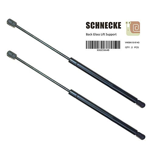 Schnecke 2Pcs 17.78 Inch Rear Window Glass Lift Supports Struts Shock Gas Spring Prop Rod Fits For 2002-2007 Jeep Liberty