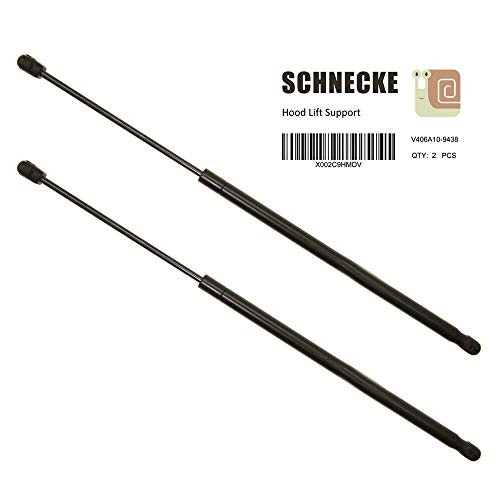 Schnecke 2Pcs 23.2 Inch Front Hood Lift Supports Struts Shock Gas Spring Prop Rod Fits For 2010-2016 Cadillac SRX