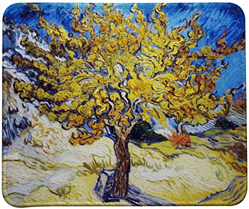 Vincent Van Gogh Impressionist Art Mouse Pad (Mulberry Tree)