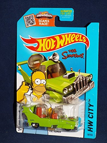 Hot Wheels 2015 The Simpsons Hw City - The Homer