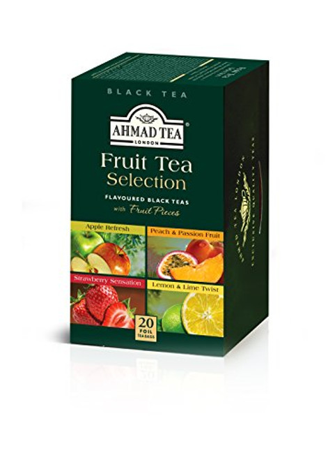 Ahmad Tea Fruit Tea Selection, 20-Count (Pack of 6) Ahmad Tea Fruit Tea Selection, 20-Count (Pack of 6)
