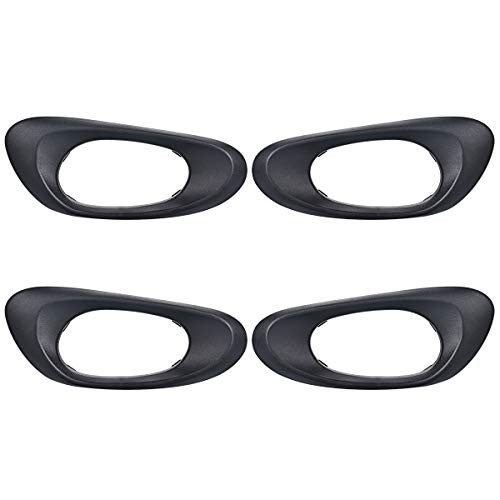 FAERSI 4pcs Interior Door Handle Front/Rear Left Driver & Right Passenger Side Trim Bezel Compatible with Trailblazer 2002-2009 Door Handle 15214507, 15214506, 15214502, 15214501