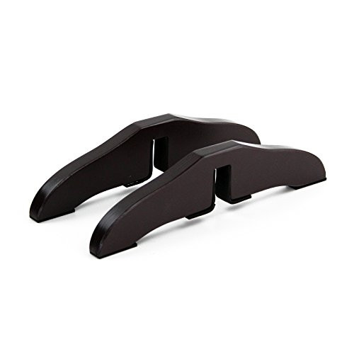 WELLAND Support Feet for 360 Degree Configurable Gate Collection, Espresso, A Pair