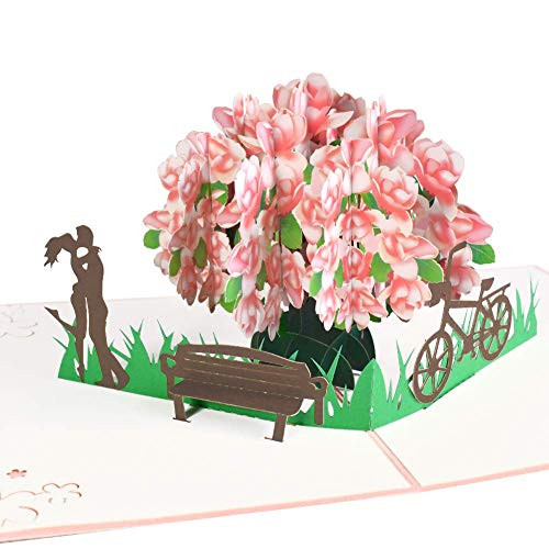 Magic Ants Pop Up Love Card Romance Valentines Card 3D Greeting Cards for Wife Husband Her Him Valentine's Day, Anniversary Card, Wedding Invitation, Birthday Card