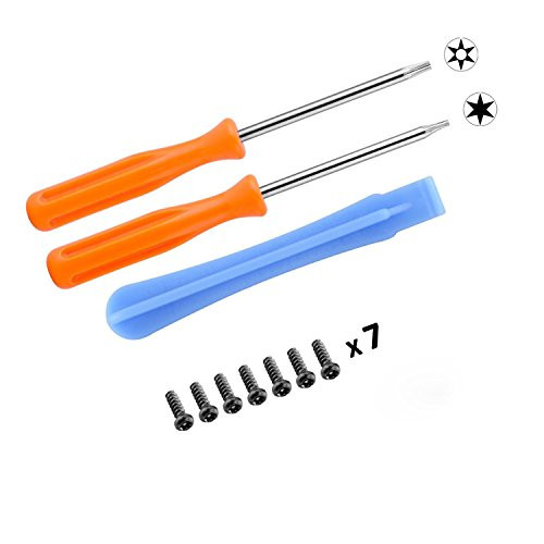 Repair T8 T6 Tools for XBOX One Xbox 360, YTTL Video Game Repair Kits Screwdriver Set Tool Torx T8H T6 Screwdriver and T6 Screws for Xbox 360 Xbox ONE wireless Controller