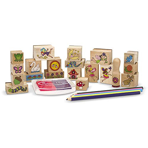 Melissa & Doug Stamp-a-Scene Fairy Garden