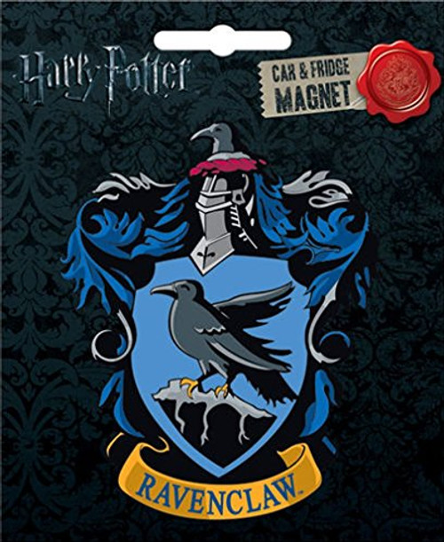 Ata-Boy Harry Potter Die-Cut Ravenclaw Crest Magnet for Cars, Refrigerators and Lockers