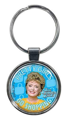 Ata-Boy Golden Girls Blanche 1.5" Fob Keychain for Keys, Backpack Pulls and More