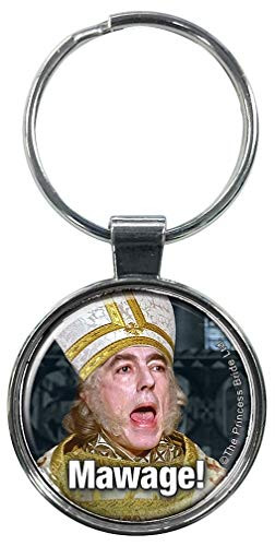 Ata-Boy The Princess Bride Mawage 1.5" Fob Keychain for Keys, Backpack Pulls and More