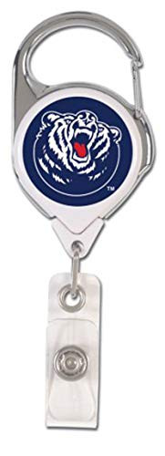 WinCraft Belmont University Bruins Premium Badge Reel Id Holder with 2 Sided Domed Decal Graphics