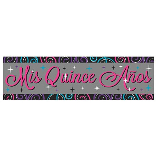 Giant Sign Banner | Mis Quince Años Collection | Birthday