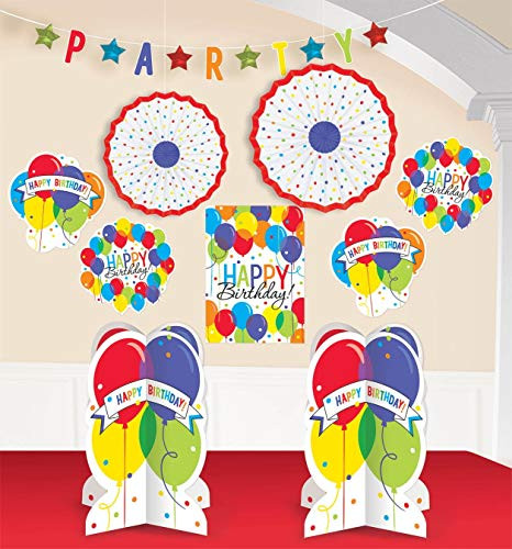 Amscan Party Décor, Multi Size, Multicolor