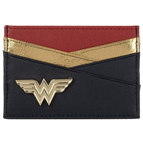 Comic Book Superhero Wonder Woman Card Wallet and ID Holder