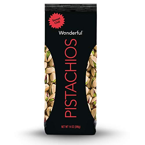 Wonderful Pistachios, Sweet Chili Flavor, 14 Ounce Bag Wonderful Pistachios, Sweet Chili Flavor, 14 Ounce Bag