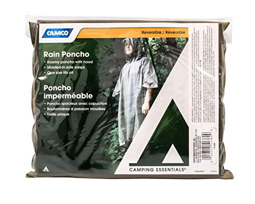 Camco 51360 Rain Poncho with Storage Bag