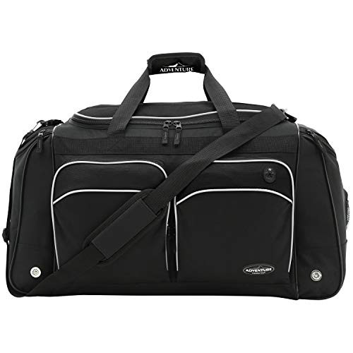 Travelers Club 28" ADVENTURE Travel and Outdoor Duffle Bag, Black Option