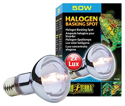 Exo Terra Breeder Basking 4pk Halogen Basking Spot Lamp 50W