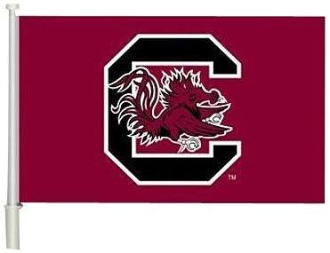 NCAA South Carolina Fighting Gamecocks 2-Sided Car Flag