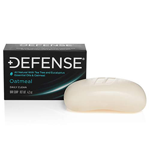 Defense Soap Oatmeal 4 Ounce Bar - Contains Natural Tea Tree and Eucalyptus Oil Defense Soap Oatmeal 4 Ounce Bar - Contains Natural Tea Tree and Eucalyptus Oil