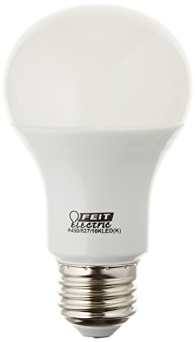 FEIT ELECTRIC A450/827/10KLED Lamp, 4.2"H x 2.4"D, 2700K Soft White