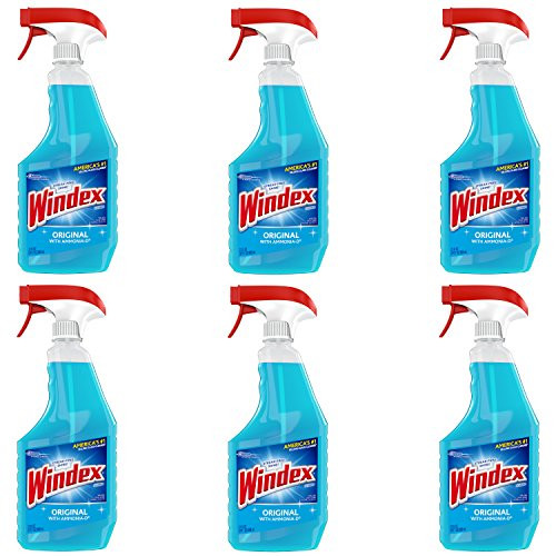 Windex Original Glass Cleaner Trigger, 6 Ct, 23 Fl Oz