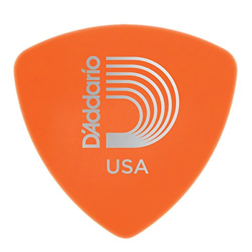 Planet Waves Orange Duralin Wide Guitar Picks, 100 pack, Light