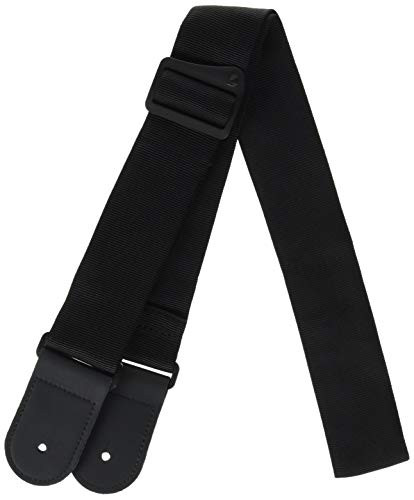 Planet Waves Woven Guitar Strap, 50mm Black Tube