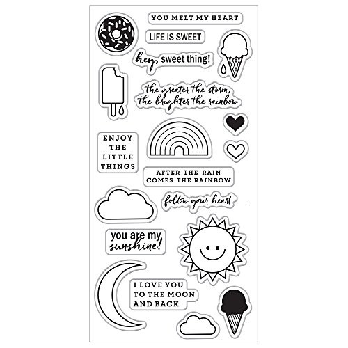 Fiskars Crafts 177210-1001 Life is Sweet 4x8 Clear Stamp, None